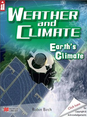 cover image of Weather and Climate: Earth's Climate